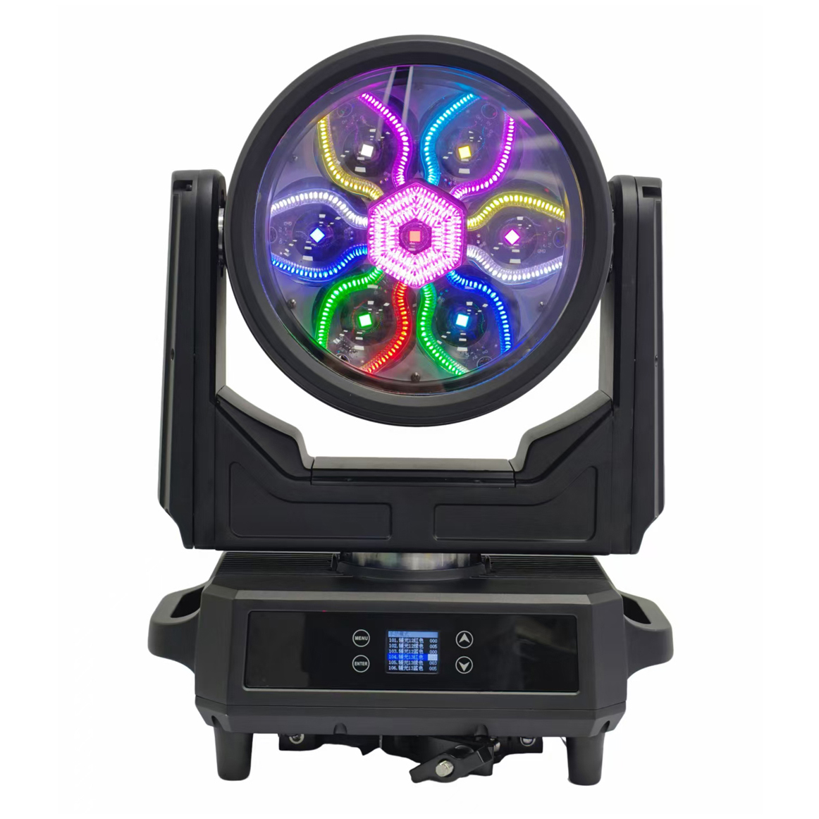 Waterproof 7pcs 60W Wash Moving Head Light Luz principal móvil del lavado de la prenda impermeable 7pcs 60W