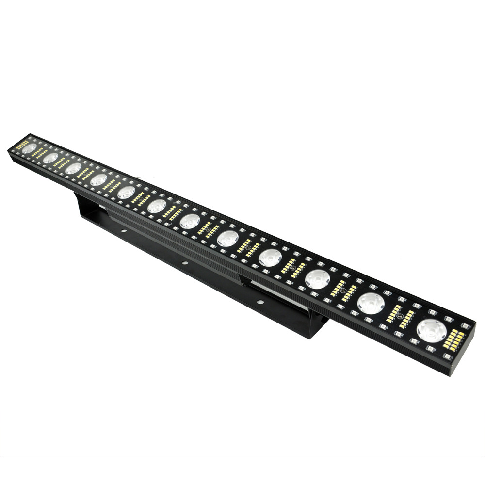 12pcs 3W RGB llevó la luz de lavado de pared