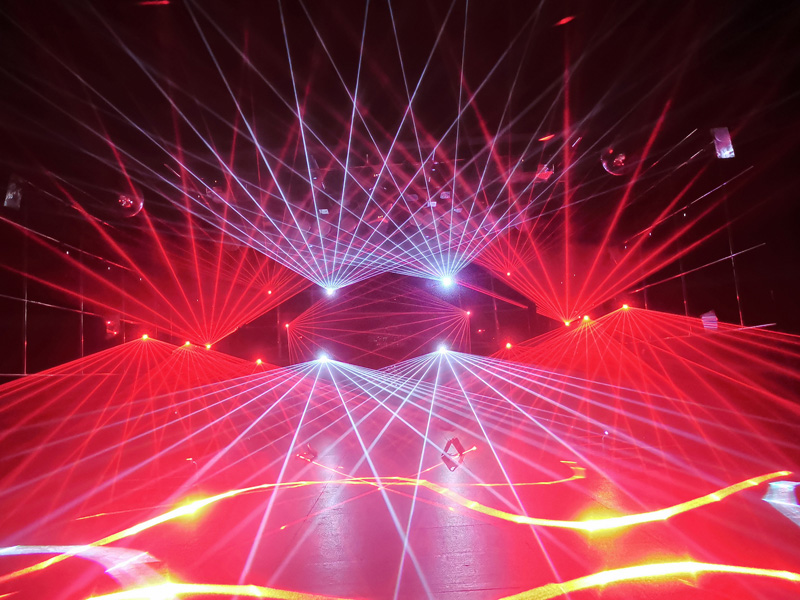 10W/15W RGB Animation 40K Laser Stage Light para DJ Disco FD-L10