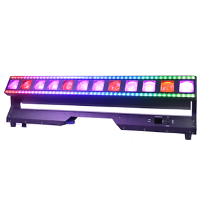 12pcs 40W RGBW Zoom Pixel Beam Moving Head Bar Luz para evento FD-BP1240A