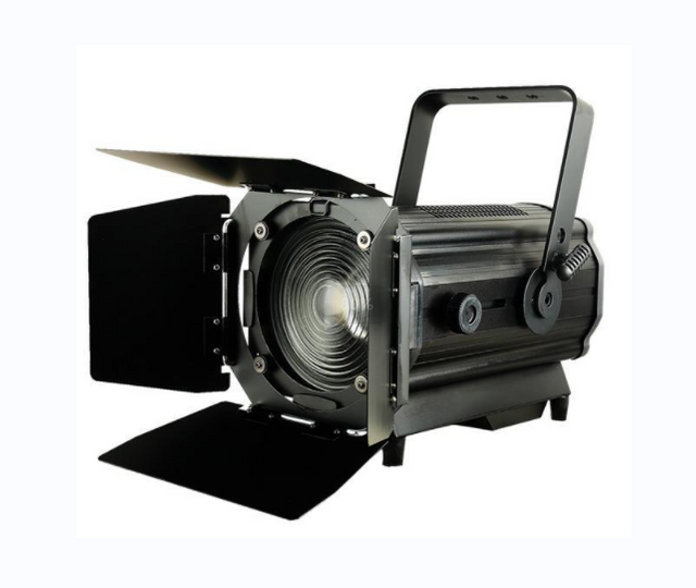 Proyector LED Fresnel bicolor de 600W de alto brillo para teatro FD-F19