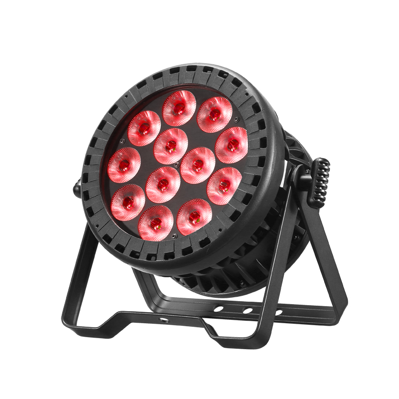 Impermeable 12pcs 20W Full Colorful Led Par Light 