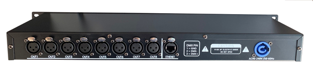 Convertidor de red Art-Net/DMX512 FD-CR08