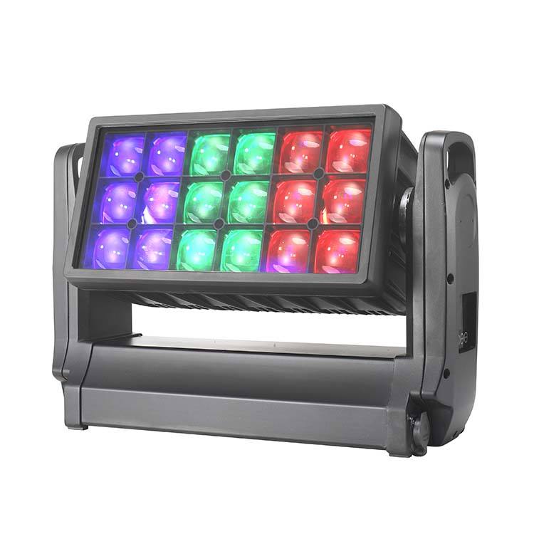 Brillo IP65 18x40W RGBW LED Impermeable Lavado Zoom Luz FD-LW1840
