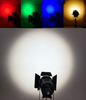 Zoom manual RGBW 300W LED Fresnel Spotlight para Meeting Show FD-F19