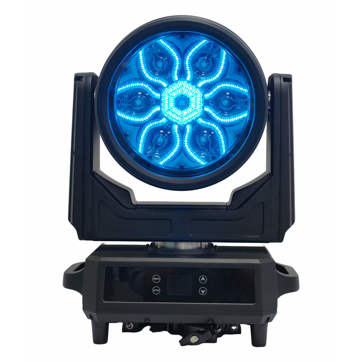  7pcs 60W Plaza de agua impermeable Zoom LED LED MOVING LAVE FD-LW760B