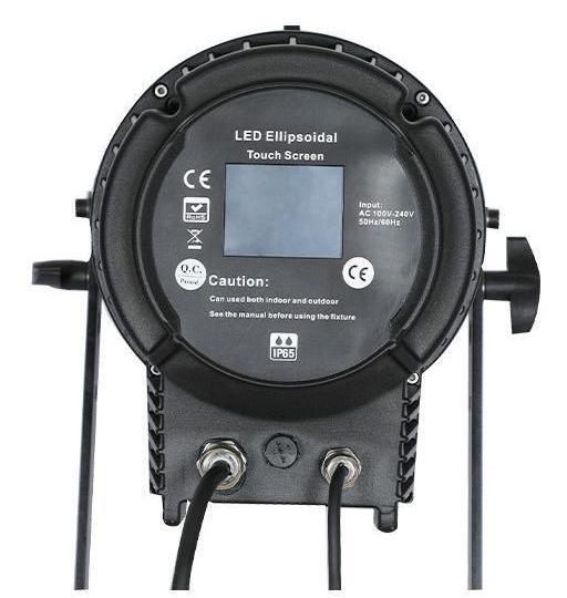 Foco LED Leko IP65 sin ventilador de 200 W con zoom FD-PZ106
