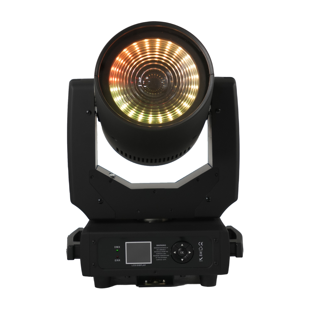 150W Fresnel Lente zoom Venga de lavado LED MOVIENDE Cabezal FD-LM150L