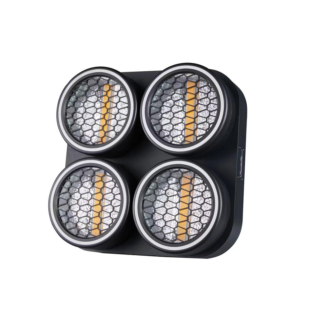 4 ojos Cob Blinder Luz retro Luz de la etapa de lavado retro para la fiesta FD-R200