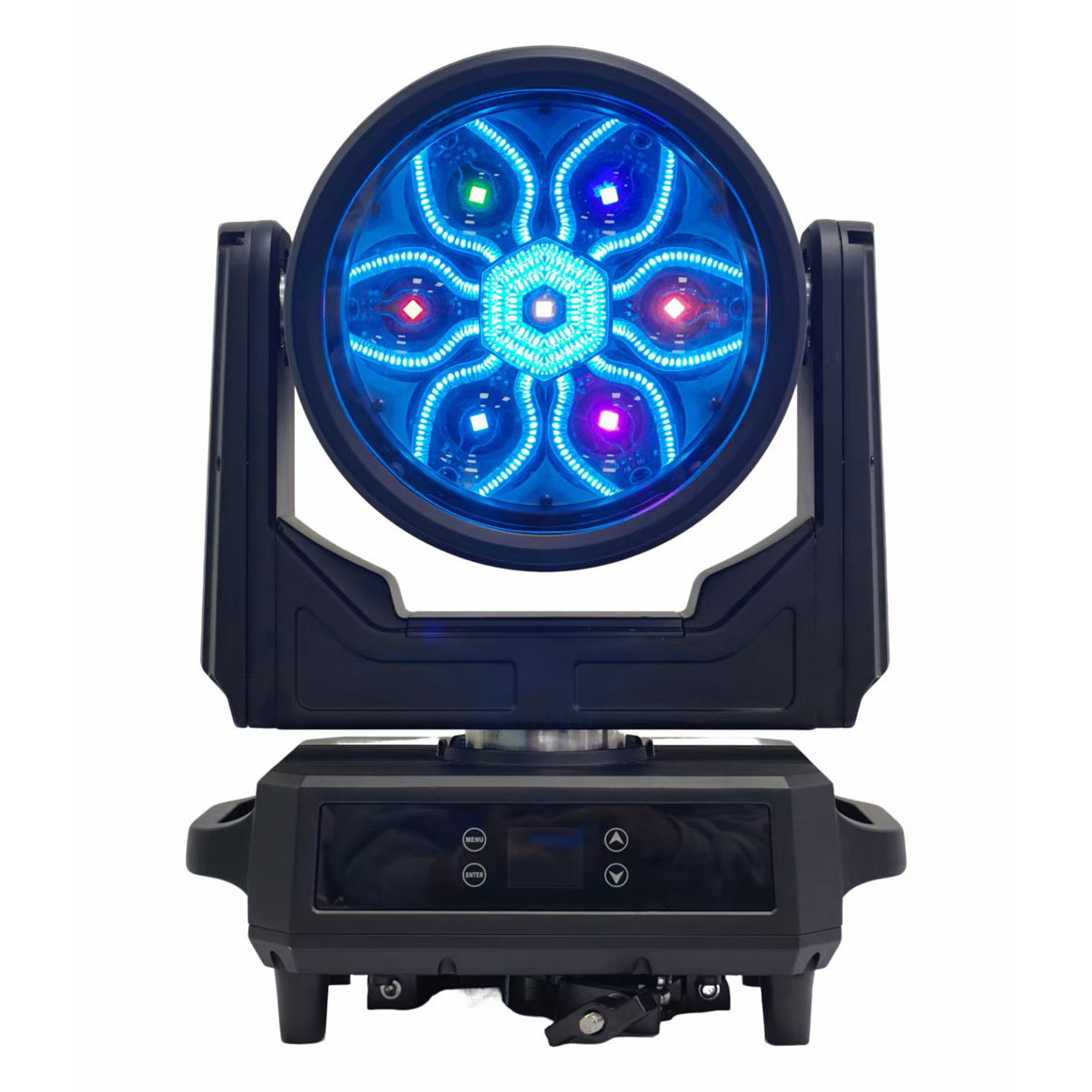  7pcs 60W Plaza de agua impermeable Zoom LED LED MOVING LAVE FD-LW760B