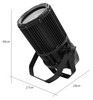 Impermeable 300w Led Zoom Par Light para escenario grande al aire libre FD-LPW300