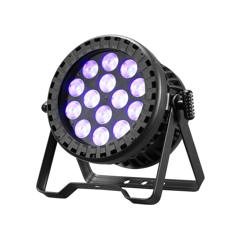Impermeable Profesional RGBW Full Colorful Led Par Light para Show FD-LPW1415
