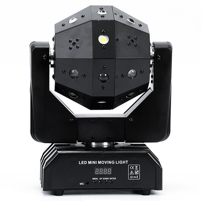 16 Uds haz estroboscópico láser Magic Dj Ball luz con cabezal móvil FD-ML005