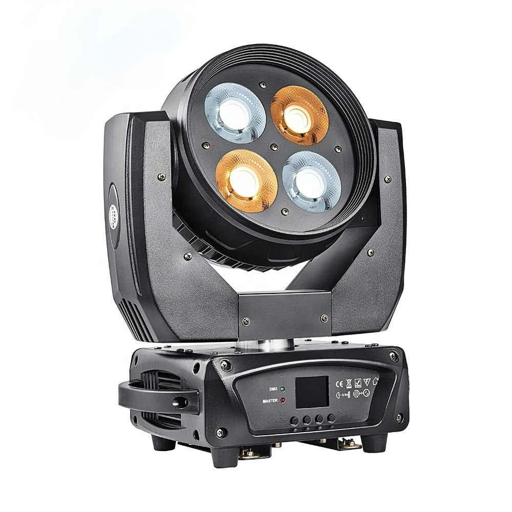 4 piezas 50 W cuatro ojos cara LED cabeza móvil audiencia luz FD-LM450