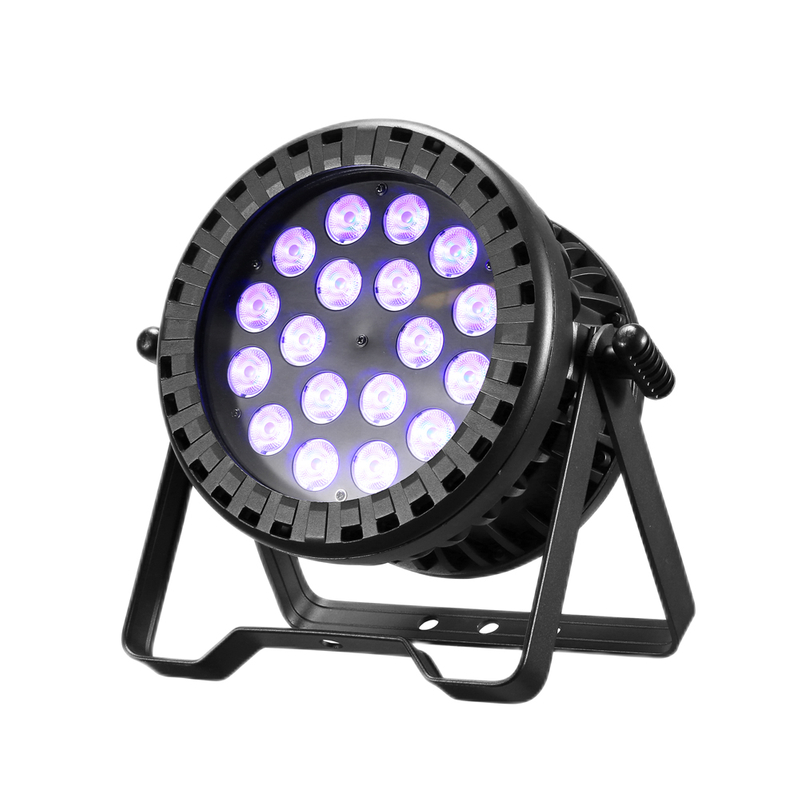 Impermeable 18pcs 10W Fanless Full Colorful Led Par Light FD-LPW1810A