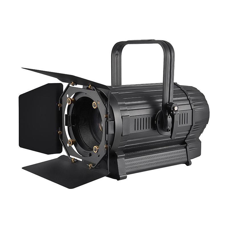 Proyector LED Fresnel con zoom DMX rentable de 300 W para estación de TV