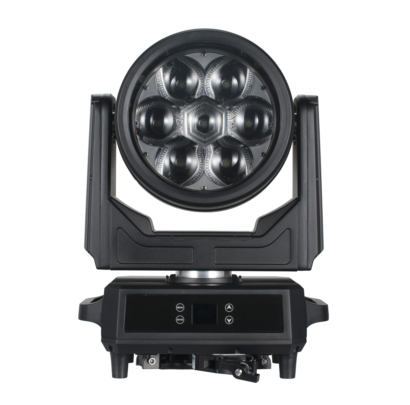  7pcs 60W Plaza de agua impermeable Zoom LED LED MOVING LAVE FD-LW760B