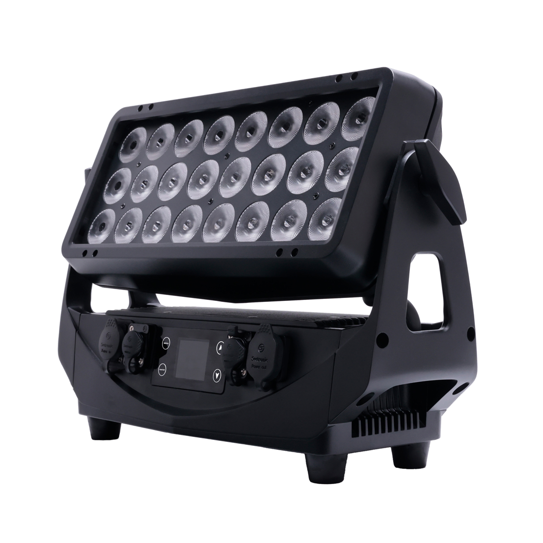 24 piezas 20W RGBALC Color de la ciudad impermeable Luz de lavado de pared para Park FD-AW2420
