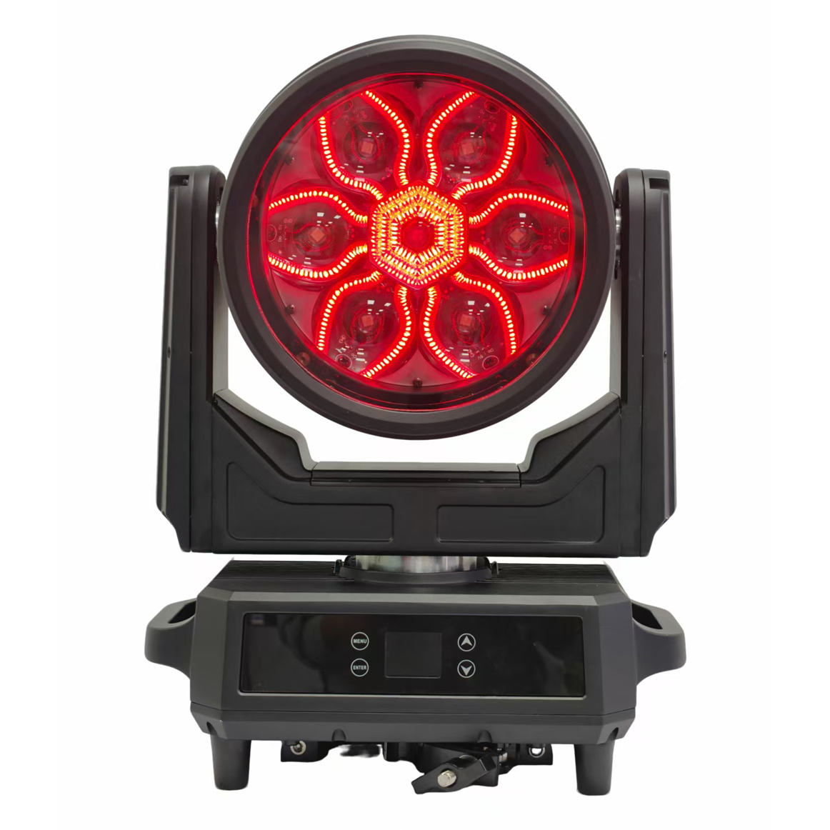  7pcs 60W Plaza de agua impermeable Zoom LED LED MOVING LAVE FD-LW760B