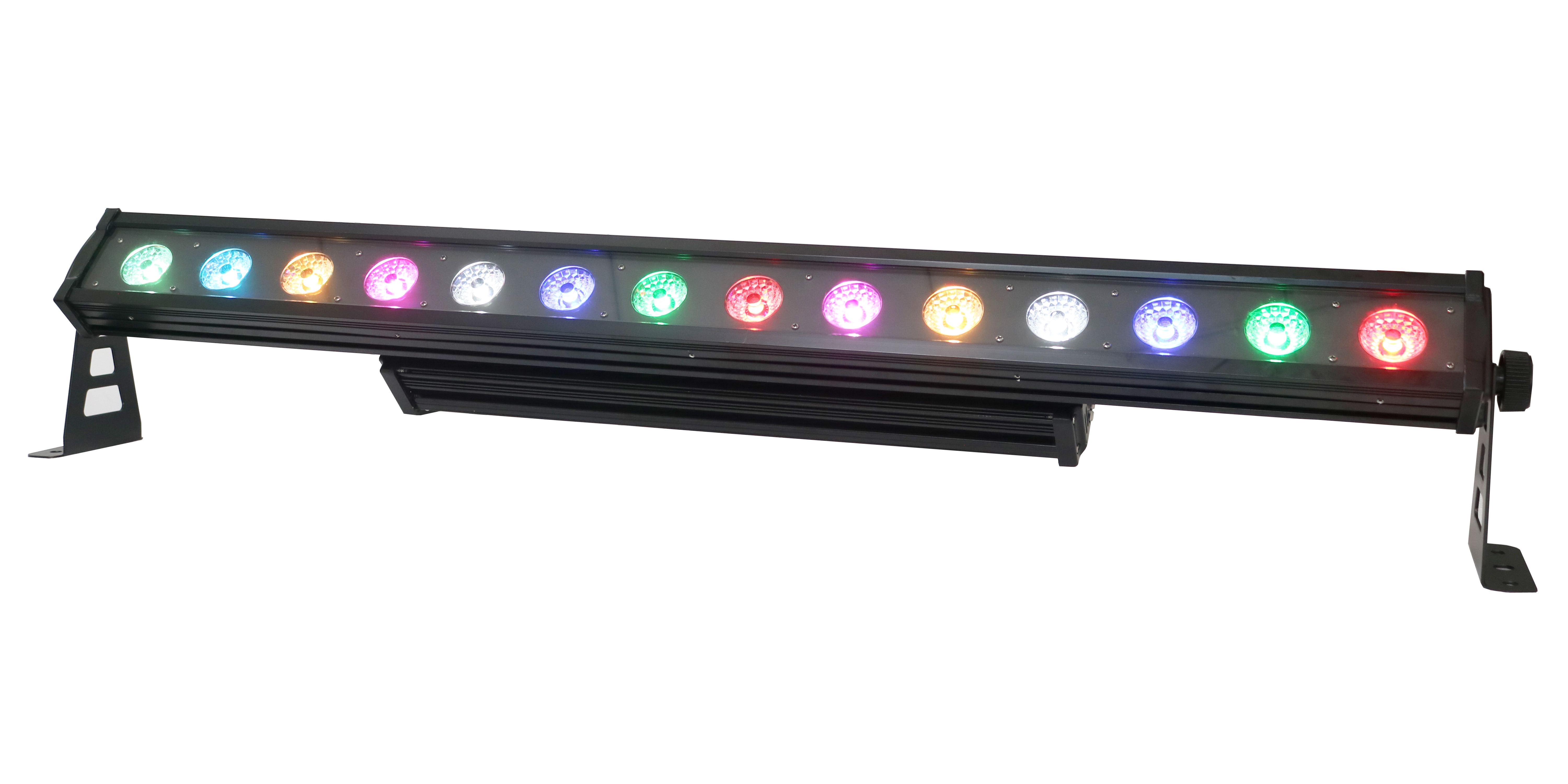 14pcs 30W 3 en 1 RGB impermeable LED Wall Wash Light