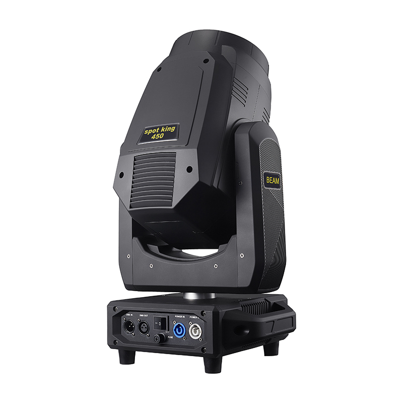 Luz con cabezal móvil 3 en 1 Spot Prism King de 450W para eventos Bar Club concierto FD-DM450BSW