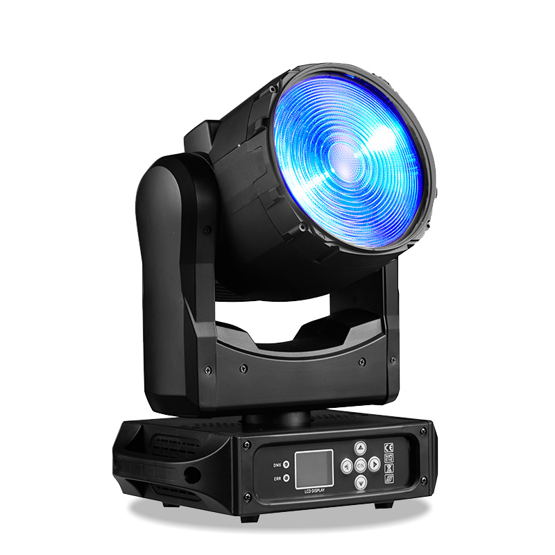 Luz principal móvil LED del lavado del haz del zoom de la lente de Fresnel 200W FD-LM200L